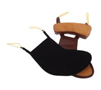 HANABASS 2piezas Accesorios Para Violín Hombrera Para Violín De Algodón y Piel De Oveja Soporte Barbilla Antideslizante Base Suave Para Tocar Seguridad Adecuado Para Violines