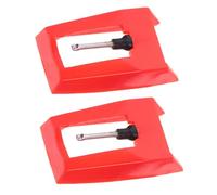 HANABASS 2piezas Agujas De Repuesto Para Tocadiscos De Sonido Para Fonógrafo y Gramófonos Antiguos