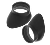 HANABASS 2piezas Copas Oculares De Goma para Microscopio Tapa Protectora para Ocular De Telescopio Accesorio De Repuesto para Protectores Oculares