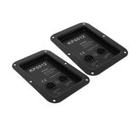 HANABASS 2piezas Placa De Para Altavoces De Audio Terminal De Jack De Diseño Optimizado Para De Para Altavoces De y Proyectos De