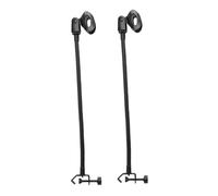 HANABASS 2piezas Soporte De Micrófono C-type Pinzas Para Micrófonos Para De Grabación y Streaming