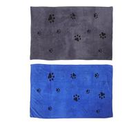 HANABASS 2piezas Toalla de Baño de Microfibra para Perros y Gatos Toalla de Secado Rápido de Agua para Secar Perros Después del Baño