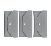 HANABASS 3piezas Monedero de Piel Sintética Organizador de Tipo Mujeres Cartera Reutilizable Gestión del Dinero Viajes o Compras