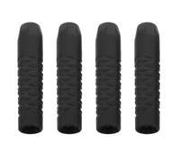 HANABASS 4 Protectores de Manguera de Goma para Regulador de Buceo Funda Protectora Negra Flexible para Tubo Accesorios para Equipo de Buceo Protección contra Abrasiones y Enredos