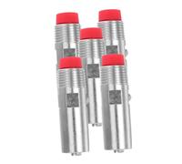 HANABASS 5 piezas Bebedero Automático para Cerdos Inoxidable con Boquilla Tipo Filtro Integrado Fácil Instalación y Sistema de Hidratación para Lechones y Cerdas Pack de Unidades