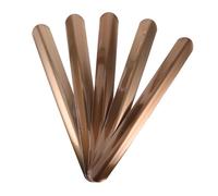 HANABASS 50 Piezas Accesorios de Steel Sheets para Diy Pulseras Slap Blank para Proyectos Infantiles de