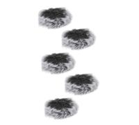 HANABASS 5piezas Vellón Prueba De Ruido Para Funda De Micrófono Funda De Felpa Prueba De y Salpicaduras Accesorio Para Micrófono Estudio o Escenario