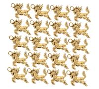 HANABASS 60 Piezas Colgantes de Caballo Saltarín para Manualidades Accesorios Metálicos para Pendientes Pulseras y Decoración de Bolsos Amuletos de