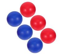 HANABASS 6piezas Balones De Playa Reemplazo De Pelota De Paleta De Playa De PU para Aire Pequeñas y Suaves