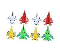 HANABASS 8 Piezas Juguetes De Avión Huili Juguete De Avión Modelo De Juguete De Combate Avión De Juguete Modelo De Avión Juguete De Combate para Avión Modelo El Plastico