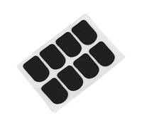 HANABASS 8 piezas Parches para Boquilla Clarinete y Saxofón Soprano Cojines de Silicona de Amortiguadores Duraderos para Evitar Vibraciones y Mejorar Comodidad al Tocar