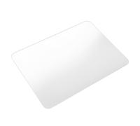 HANABASS Alfombrilla para Ratón Transparente de Cristal Templado 250X200 MM para Uso Doméstico y Gaming Base Antideslizante y Estructura Práctica