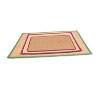 HANABASS Alfombrilla Rascador para Gatos de Sisal Resistente y Cómoda Tapete para Dormir Pequeño Protección para Muebles Colores y Base Aleatorios Color Aleatorio Color Aleatorio