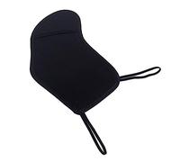 HANABASS Almohadilla para Mentonera de Violín Protector de Barbilla de Algodón Accesorio para Violín Cojín para Reposapiés Diseño Banda Elástica para Violines 4/4 a 1/8