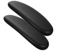 HANABASS Almohadillas Repuesto Ergonómico para Reposabrazos de Silla de Oficina Fundas Blandas Accesorio Cómodo para Brazos de Silla Gaming para Uso en Despacho y Oficina