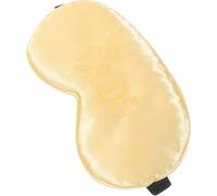 HANABASS Antifaz para Dormir de Seda Sintética Dorado con Estampado de Tiara Máscara Ligera y Cómoda para Novia y Dama de Honor Adecuado para Bodas Fiestas y Viajes Cubre Ojos para