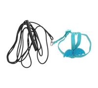 HANABASS Arnés Práctico para Loros Resistente al Desgaste Cuerda Ajustable y Ligera, Tamaño, para Vuelo al Aire Libre, Accesorio para Periquitos y Aves Domésticas