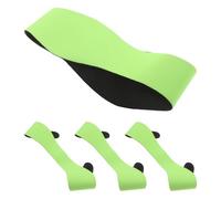 HANABASS Bandas Impermeables para Natación 4 Piezas Diadema Ajustable Protección Auditiva para Nadadores Neopreno Resistente Verde Talla L para Piscina Buceo y Baño