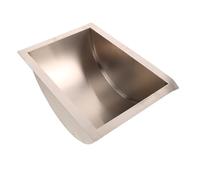 HANABASS Bandeja de Servicio y Diseño Profesional de Acero Inoxidable Compartimentos Múltiples para Operaciones Eficientes para Caja Registradora Bancaria en Mostradores