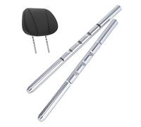 HANABASS Barra del Reposacabezas de Coche 2 Piezas Soporte Cabeza Varilla Recta de Metal Resistente para Asiento de Automóvil Uso Cómodo y Duradero para Conductor y Pasajero