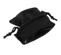 HANABASS Bolsa de Terciopelo Negro para Cartas del Tarot y Dados, Ligera y Fácil de Llevar, Organizador Portátil Adecuado para Guardar Joyas y Accesorios