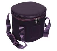 HANABASS Bolsa para Cuenco de Canto de Estuche Portátil con Almohadilla Interna Material Duradero de Poliéster y Algodón Bolsa de Almacenamiento para Instrumentos de Música y Viaje Color