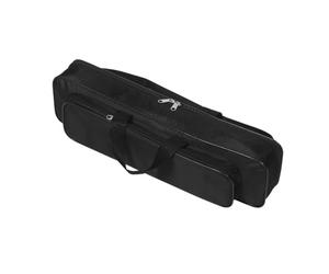 HANABASS Bolsa Porta de Pescar Estuche Organizador con Estructura de Alambre de Acero Resistente Oxford para Protección y Transporte de Equipos de Pesca