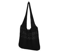 HANABASS Bolso de Mujer de Moda Tejido a Mano Diseño Hueco y Gran Capacidad para Viaje y Uso Diario, Bolso Tote de Hombro para Playa y Paseo