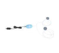 HANABASS Bomba de Oxígeno USB para Acuarios Portátil Silenciosa y Ajustable con Tubo Dos Discos Difusores para Peceras Domésticas y Pesca al Aire