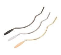 HANABASS Brazo de Puente de Guitarra Eléctrica Barra de Vibrato, Sistema de Trémolo Curvado, 3 Piezas, 5/6 MM
