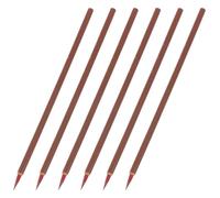 HANABASS Buena Absorción de Tinta de Madera para Principiantes de Caligrafía 6 Pinceles y Escritura Suave, Ideales para Dibujo y Pintura Artística