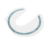 HANABASS Calcomanía Orificio De Sonido Guitarra Decoración De Roseta De Guitarra Borde Boca Incrustación Pegatina Para Acústicas y Eléctricas