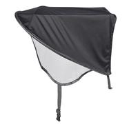 HANABASS Capota para Cochecito de Ñiño Negra Toldo Parasol Alargado para Cochecito Cubierta Protectora contra Sol y Viento Accesorio para Uso al Aire Libre