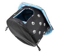 HANABASS Casa para Mascotas Exterior y Calentita Nido Cozy para Gatos y Perros Camas Lavables y Desmontables Diseño Adorable y Seguro para Camping y