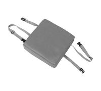 HANABASS Cojín Elevador para Silla de Comedor Infantil Gris con Estructura de Panal Transpirable Acolchado Extra Suave de 76 CM para Mejorar Postura y Comodidad en Almohadilla