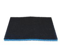HANABASS Cojín Filtrante para Pecera de Algodón Biológico de Alta Densidad con Carbón Natural y Carbón de Bambú para Filtración Acuarios Marinos Lavable