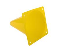 HANABASS Columna Guía para Orinar de Perro Macho, Columna de Plástico Amarillo 18 Cm, Ayuda para Entrenamiento de Cachorros en Interiores, Estación para Orinar Mascotas Pequeñas, Accesorio