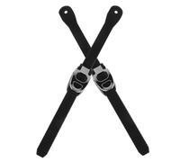 HANABASS Correa de Hebilla para Patines en Línea y Hielo 250mm Negra | Repuesto con Hebilla en Forma de Corazón, Tornillos Incluidos, Ajuste Preciso para Sesiones Intensas y Principiantes