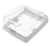 HANABASS Cubierta Plástico Protectora Timbres Inalámbricos para Resistente en Lluvia y Fabricada para Proteger para Exterior Manijas en Ambientes Comerciales