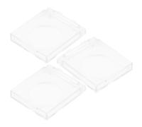 HANABASS Cubierta Protectora de Plástico para Botón Pulsador Adhesivo, 3 Piezas para Tablero de Copia de Arte Gemas, Fácil Instalación y Mantiene Forma y Nitidez