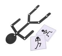 HANABASS de Madera Educación Temprana 24 Tarjetas Dobles Figuras Pequeñas Juego Educativo para Desarrollo Cognitivo y Coordinación Ojo-Mano Juguete de Mesa para Atención y Motricidad