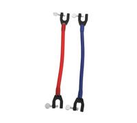 HANABASS Dispositivos de Ayuda para Esquí 2 Piezas Azul Rojo Tubo de Látex Ligero y Duradero Conectores Portátiles para Snowboard Herramientas de Asistencia para Entrenamiento y
