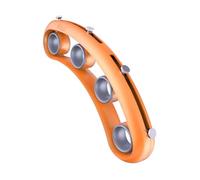 HANABASS Entrenador de Dedos para Instrumentos Musicales Naranja Ejercitador de Manos para Guitarra Piano Ukulele Mejora Flexibilidad y Fuerza de Dedos para Principiantes