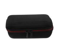 HANABASS Estuche Rígido para Altavoz Portátil Pequeño de Eva, Funda Protectora Resistente a Golpes Compartimentos Organizadores, Bolsa de Transporte para Equipos de Audio y Micrófono