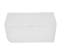 HANABASS Estuche Rígido para de Snorkel y Gafas de Natación Caja Grande de PP Resistente al Agua Ventana Transparente Funda Portátil para Buceo Deportes Acuáticos y Viajes