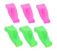 HANABASS Extensores De Grifo Para Niños 6 Piezas Antisalpicaduras Silicona Flexible Compatible Mayoría De Grifos Adecuado Baño Cocina Colorido y Divertido Para Bebés