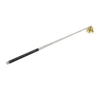 HANABASS Extintor Portátil de Incendios Forma de Campana Dorada, Accesorio Seguro de Cobre para Apagar Velas, Adecuado para Uso en Accesorios de Velas