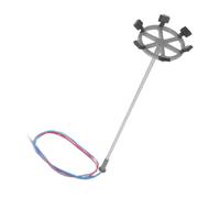 HANABASS farola de Mesa de Arena farola en Miniatura Mini farola Luces lámpara de Pueblo en Miniatura pequeña luz de Poste de luz farola Modelo farola del Pueblo navideño Abdominales
