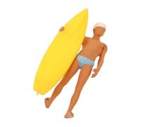 HANABASS Figurita De Surfing Boy De para Diorama De Playa para Decoración De Casa y Proyectos De Paisajismo Mesa De Arena