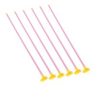 HANABASS Flechas de Succión para Niños 42Cm Set de 6 Juguetes de Arco y Accesorios Divertidos para Juegos Interiores y Exteriores